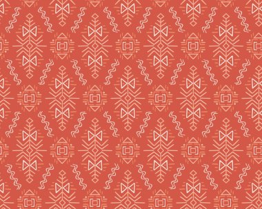 Etnik stil vektör Seamless Modeli