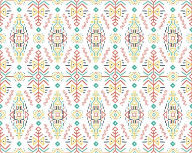 Etnik stil vektör Seamless Modeli