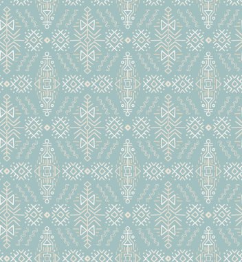 Etnik stil vektör Seamless Modeli