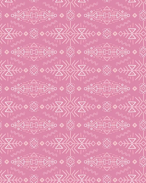 Etnikai stílusú vektor Seamless Pattern — Stock Vector