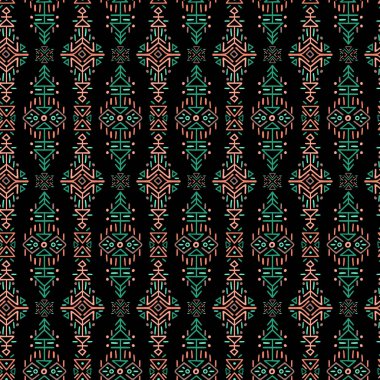 Etnik stil vektör Seamless Modeli