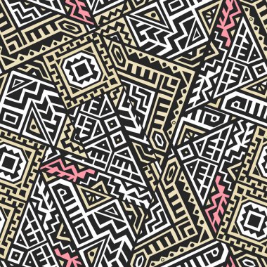 Yaratıcı vektör geometrik Seamless modeli