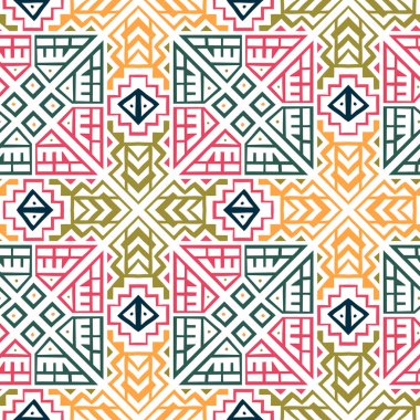 Yaratıcı vektör geometrik Seamless modeli