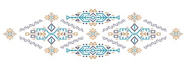 Afrika etnik stil vektör çizim