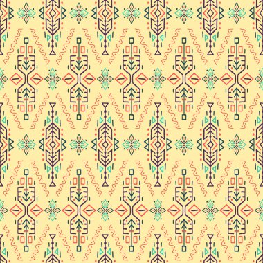 Afrika etnik stil vektör Seamless Modeli