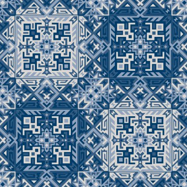 Geometrik vektör pürüzsüz desen