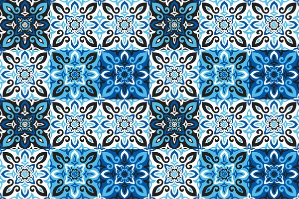 Azulejos Döşeme Vektörü Kusursuz Desen