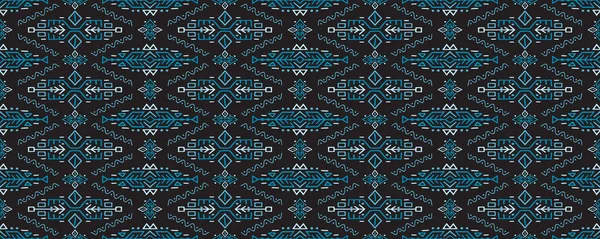 Afrikai etnikai stílusú vektor Seamless Pattern — Stock Vector