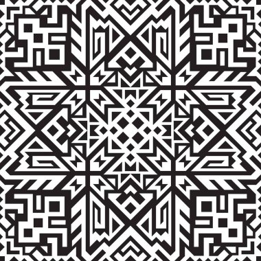 Geometrik vektör pürüzsüz desen