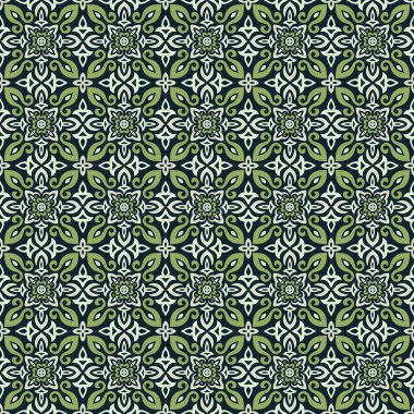 Azulejos Döşeme Vektörü Kusursuz Desen