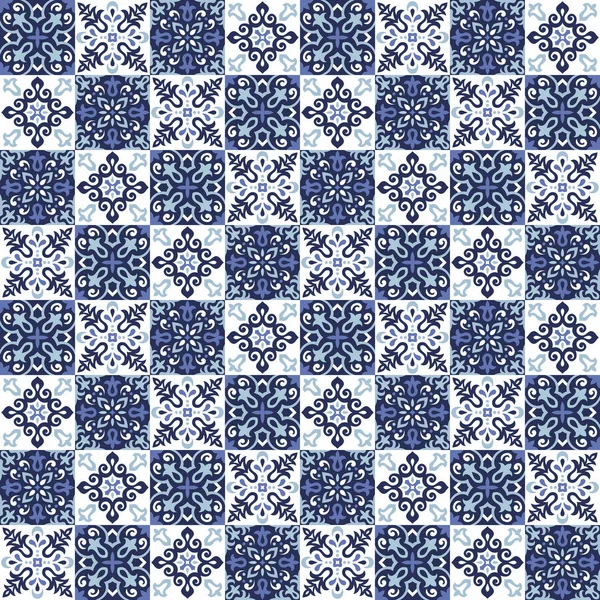 Azulejos Tile Vector Pattern — стоковий вектор