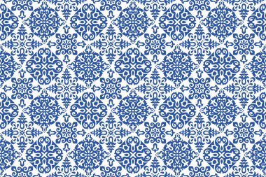 Azulejos Döşeme Vektörü Kusursuz Desen