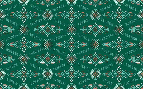 Afrikai etnikai stílusú vektor Seamless Pattern — Stock Vector