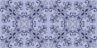 Azulejos Döşeme Vektörü Kusursuz Desen