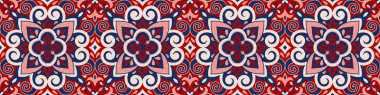 Azulejos Döşeme Vektörü Kusursuz Desen
