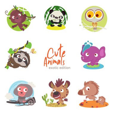 Bazı sevimli hayvanlar biraz sahne grafik kaynaklarınız için resimler