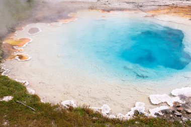 kaplıca Yellowstone Milli Parkı, Wyoming, Montana, Idaho, ABD hidrotermal sistemleri