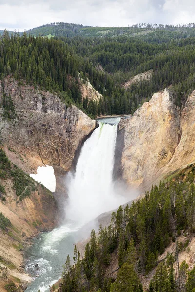 Büyük Kanyon Yellowstone Nehri'nin Yellowstone Milli Parkı, Wyoming, Montana, Idaho, ABD