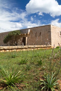 Balear adaya Majorca, İspanya, Avrupa konusunda eski Hisar/Kale