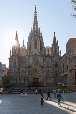 Katedral Kutsal Haç ve Aziz Eulalia (Barselona Katedrali), Barcelona, Katalonya, İspanya