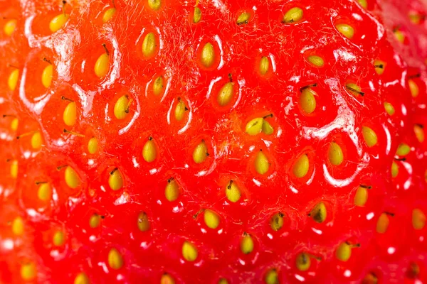 Detail Fresh Strawberry — Stock Photo, Image