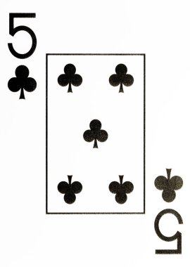 kulüpleri Amerikan güverte büyük dizini oyun kartı 5