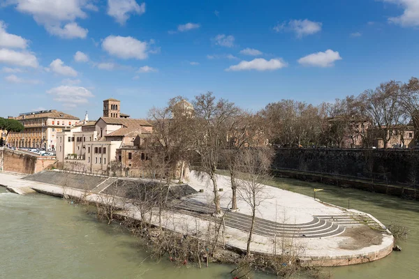 Tiber Adası, Roma, İtalya, Avrupa'ya görüntülemek