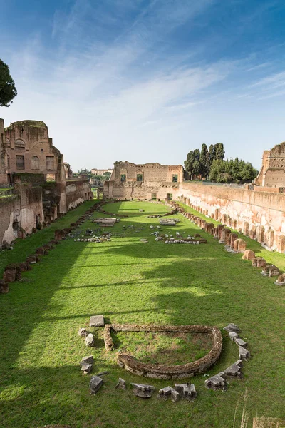 Domitian Roma Talya Avrupa Nın Antik Stadyum Kalır — Stok fotoğraf