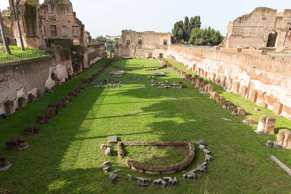 Domitian Roma Talya Avrupa Nın Antik Stadyum Kalır — Stok fotoğraf