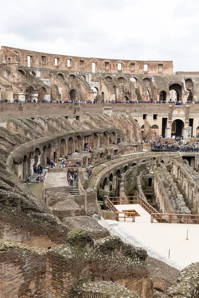 Kolosseum Amphitheatrum Novum Amphitheatrum Flavium Rom Italien Europa — Stockfoto