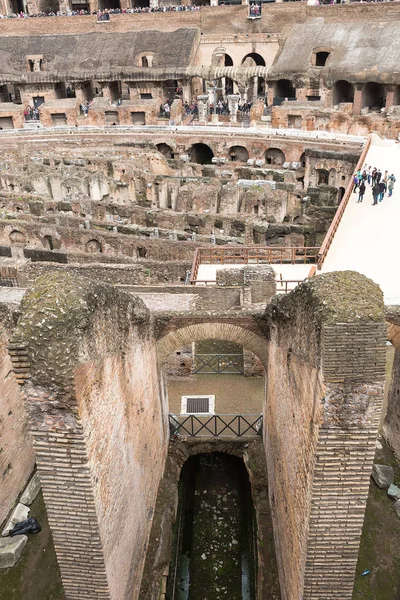 Colosseum Amphitheatrum Novum Amphitheatrum Flavium Roma Talya Avrupa Içinde — Stok fotoğraf