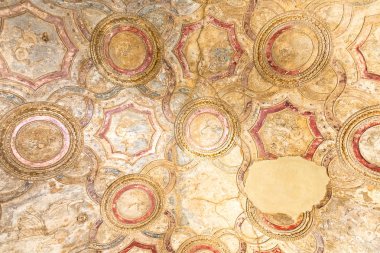 Merkez Banyosu, Pompei, İtalya, Avrupa'nın antik duvar resmi