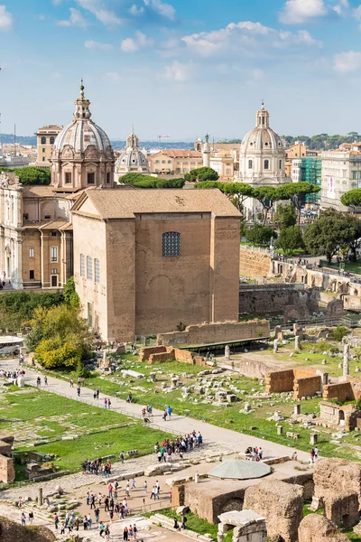 Antik Curia Julia Roman Forum, Roma, İtalya, Avrupa