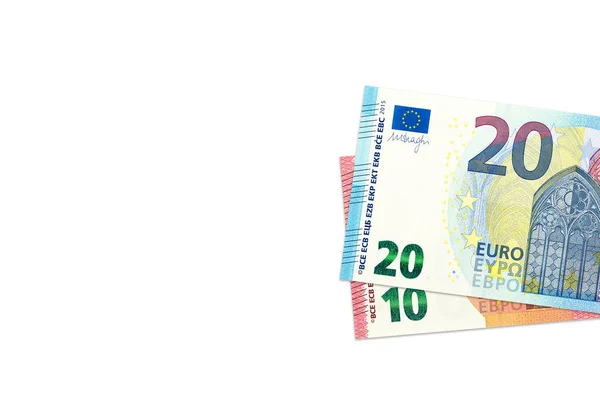 10 ve 20 euro banka notları