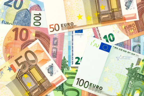 Niektóre 100 Euro Banknoty — Zdjęcie stockowe