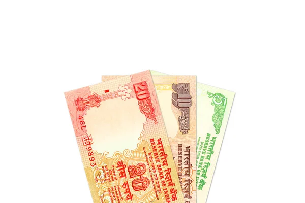 いくつかのインドのインドルピーの紙幣 — ストック写真