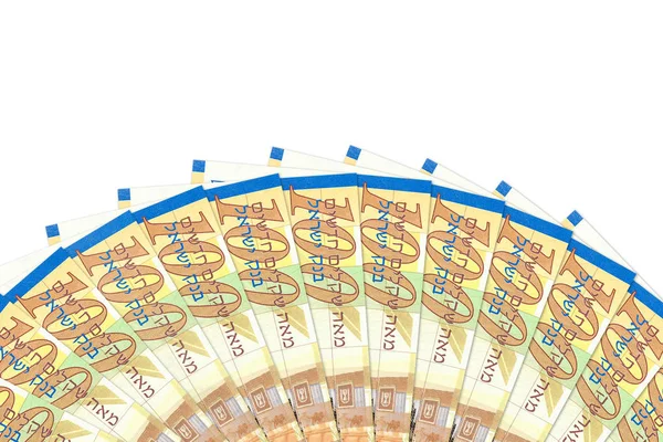 Kupie Izraelski 100 Nowy Szekel Banknotów — Zdjęcie stockowe