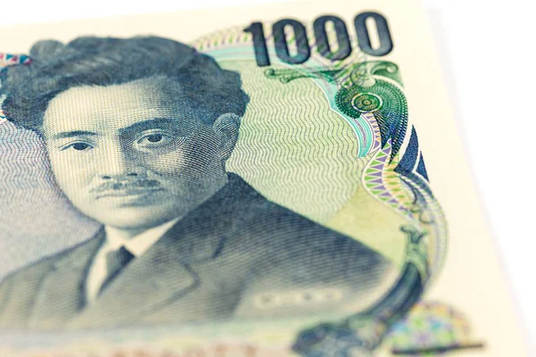 Детали Банкноты 1000 Йен — стоковое фото