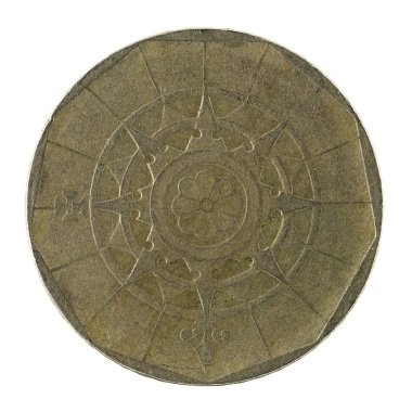 20 Portekiz Esküdosu sikke (1986) izole üzerinde beyaz arka plan