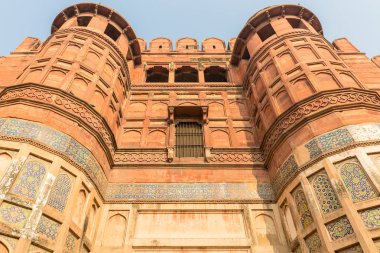 giriş kapısı Agra Fort, Agra, Uttar Pradesh, Hindistan