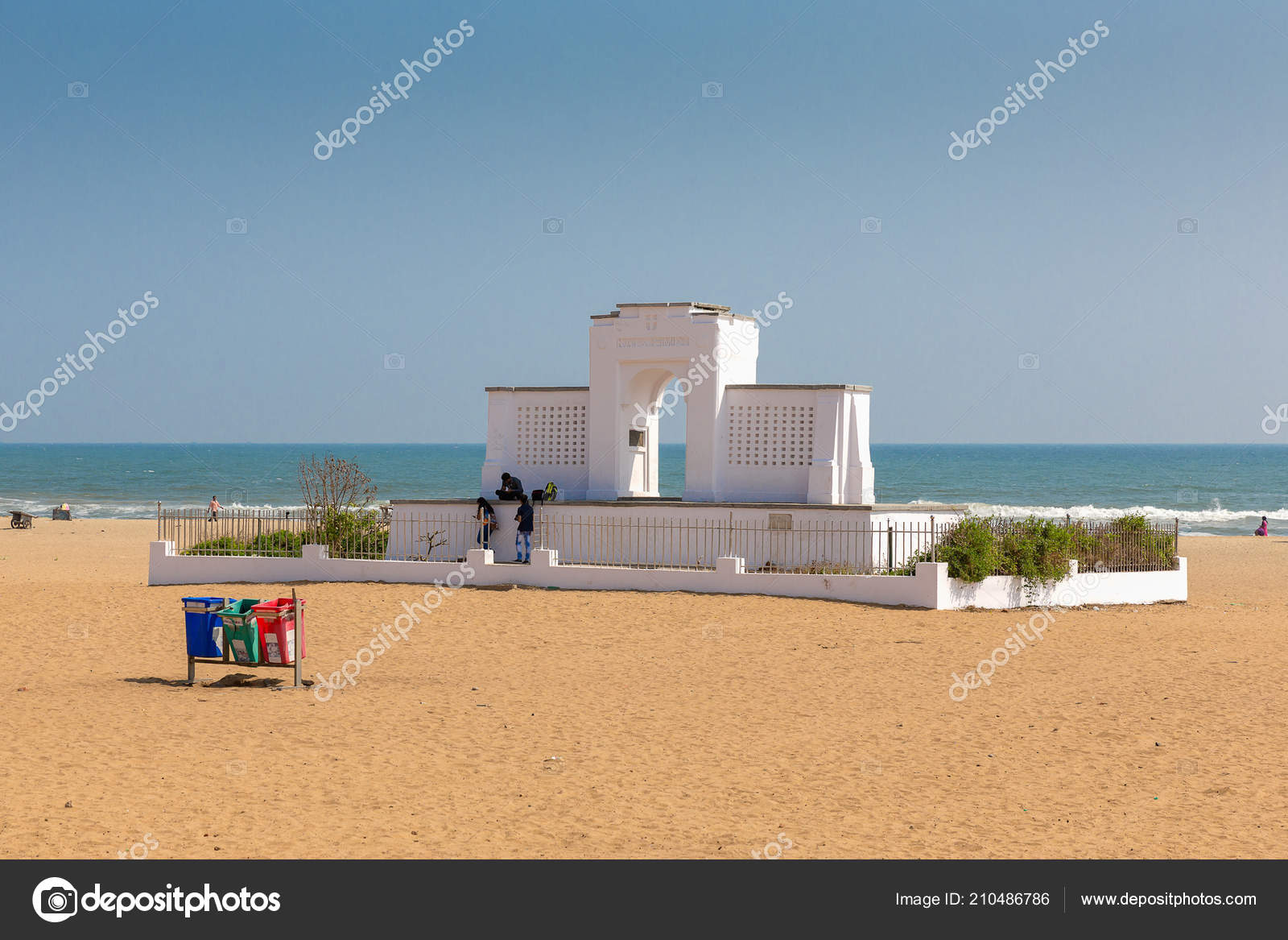 Karl Schmidt Memorial Elliot Beach Chennai Tamil Nadu India