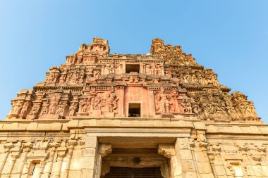 Vitthala Tapınağı gopuram, Hampi, Karnataka, Hindistan