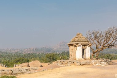 Hemakuta tepe Tapınağı, Hampi, Karnataka, Hindistan