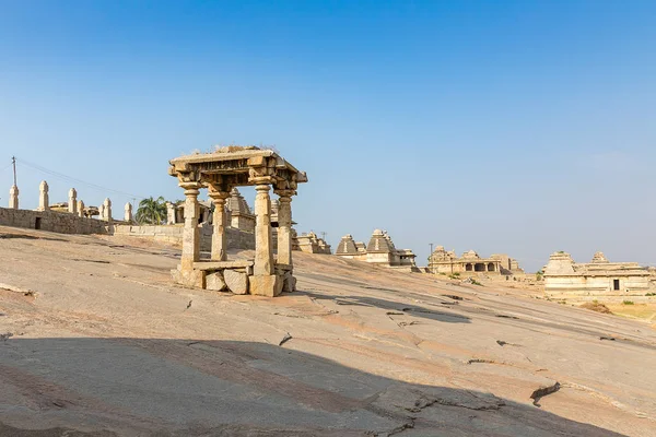 Templi Hemakuta Hill Hampi Karnataka India — Foto Stock