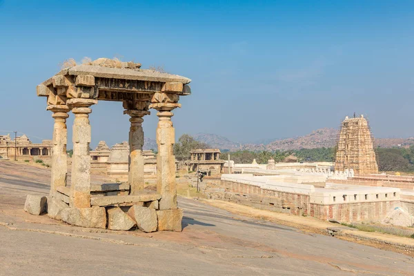 Hemakuta Hill Temples Virupaksha Temple Hampi Karnataka India — Stockfoto