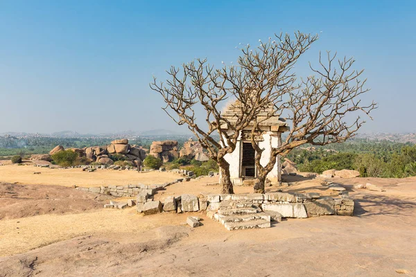 Templo Colina Hemakuta Hampi Karnataka India — Foto de Stock