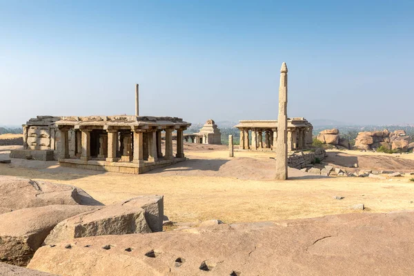 Templo Colina Hemakuta Hampi Karnataka India — Foto de Stock