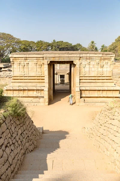 Templo Prasanna Virupaksha Templo Subterráneo Hampi Karnataka India — Foto de Stock