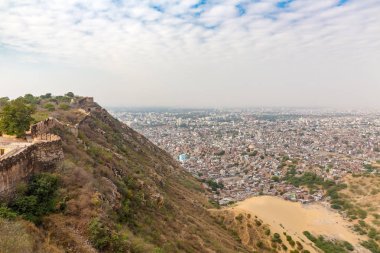 Jaipur şehir Nahargarh Fort, Jaipur, Rajasthan, Hindistan
