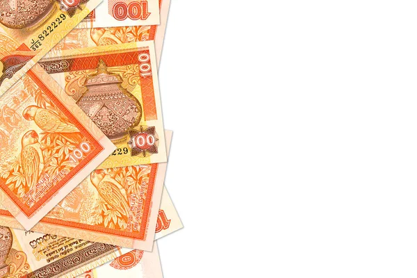 Некоторые Sri Lankan Рупии Банкноты Копирайтом — стоковое фото